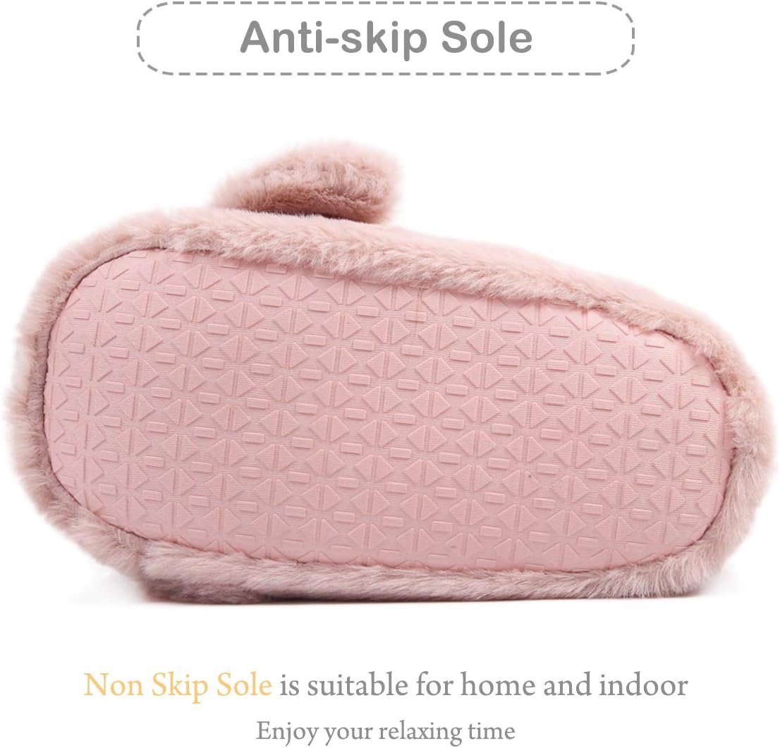 Penguin Cute Women Slippers Funny Animal Slippers Novelty Plush Slippers Fluffy Fuzzy Winter Warm Bedroom House Shoes Cartoon Slippers for Women Men Teen Girls - Image 6