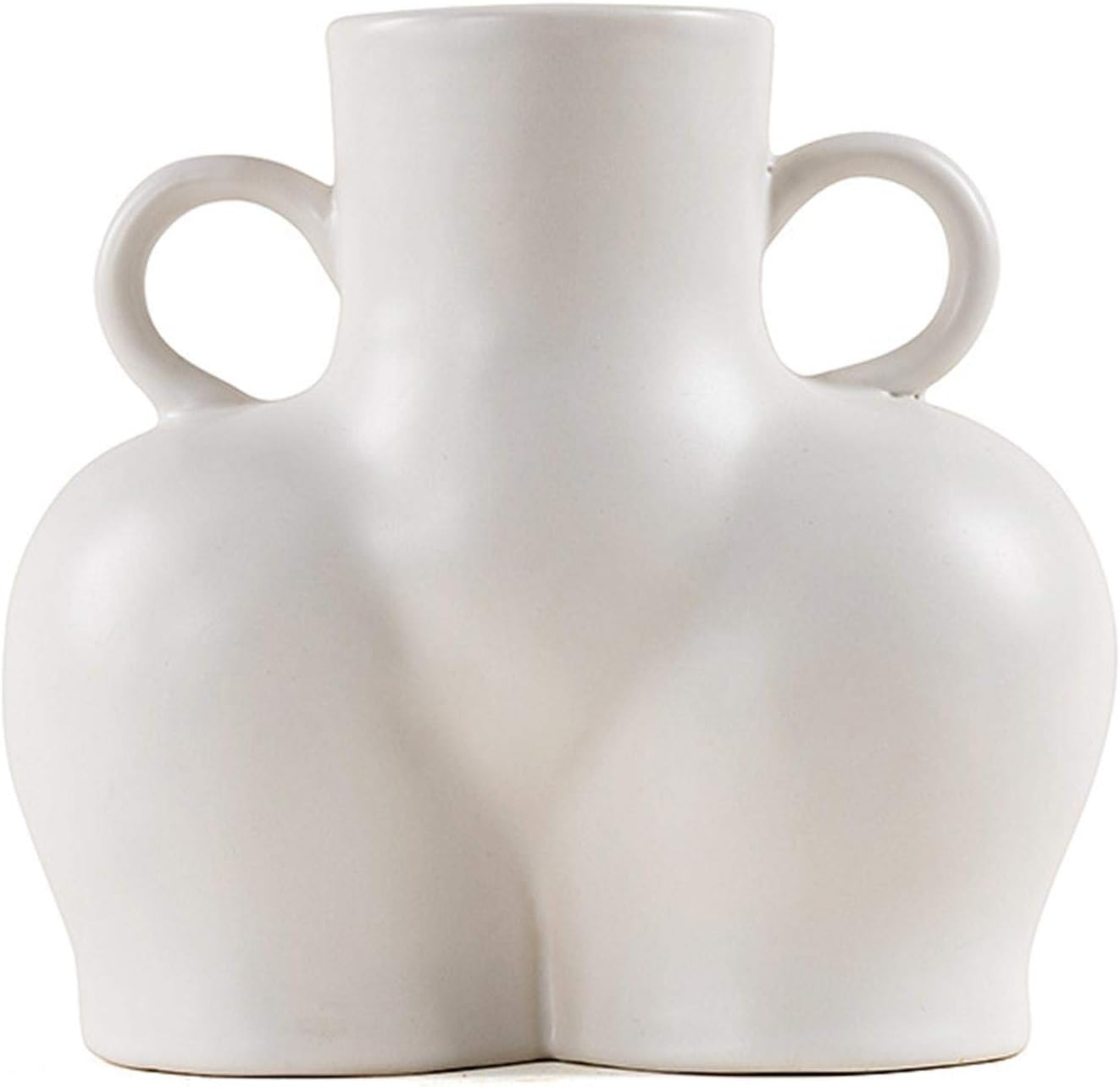 qiuqiu Body Vase Body Flower Vase Lady Butt Vase Female Body Vase Female Vase Body Shape Vase for Home Office Decoration and Creative Art Events-E Matte