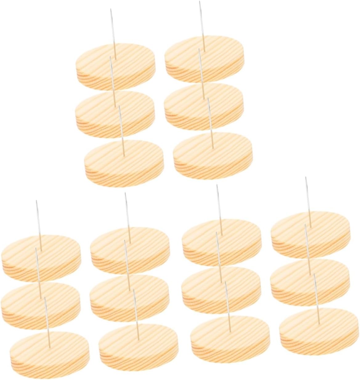 ULTECHNOVO 18sets Base Crochet Doll Display Rack Elegant Stand for Needle Felting Dolls Storage Holder for Toy