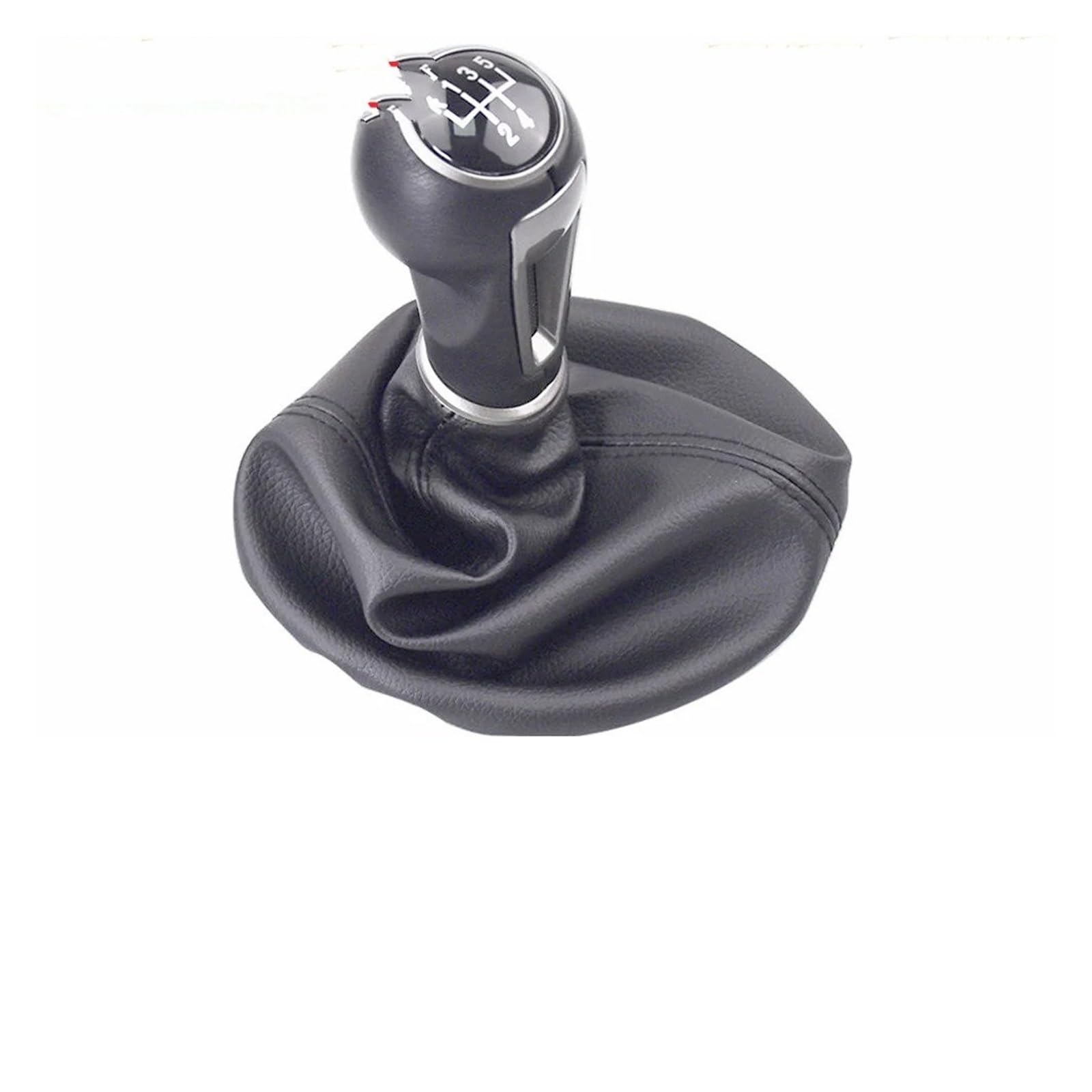 SAUANMNKTP Gearshift Knob for SEAT Ibiza IV Gear Shift Knob Lever Shifter 5 6 Speed(5 Speed)