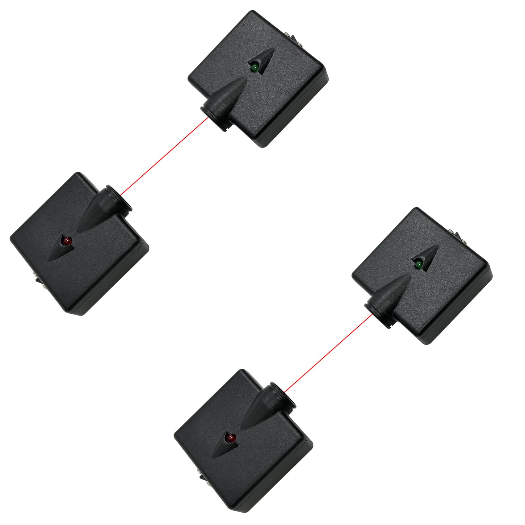 2PACK GSTB-R STB-BL Garage Door Sensor, Replacement for Genie Garage Door Sensors, Replacement Kit, Includes Sender & Receiver, Compatible with Genie