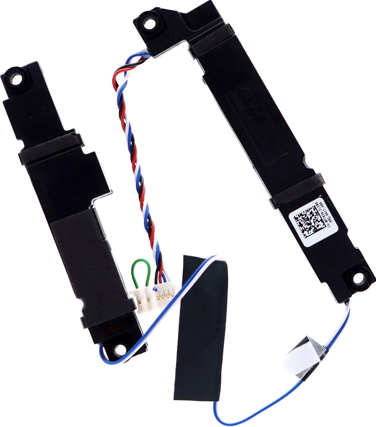 TravisLappy P743W 0P743W PK23000YM00 Laptop Internal Speaker Assembly Replacement for Dell Latitude 7400 E7400 2019, Black Speakers Left and Right-image-26