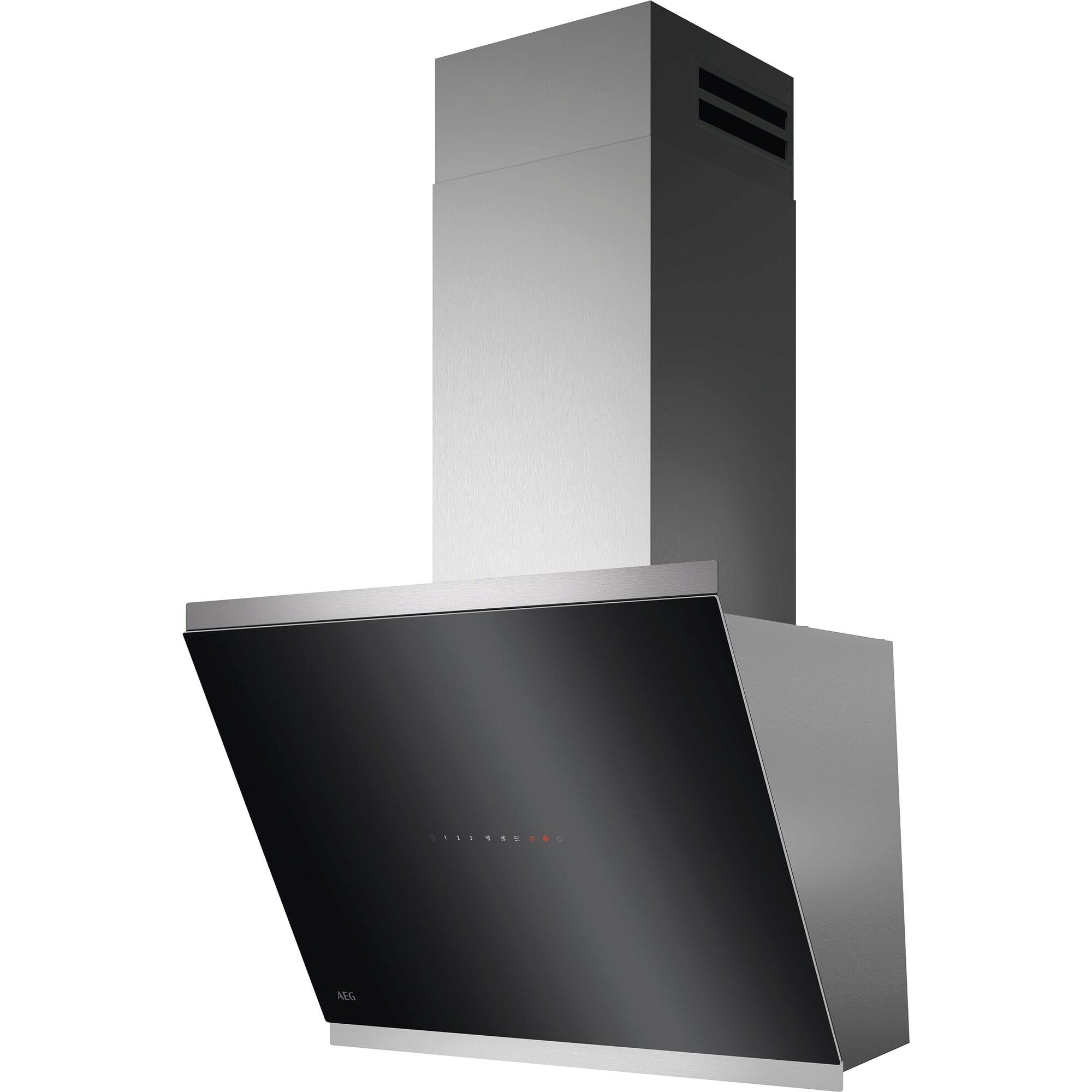 AEG Dunstabzugshaube Dunstabzugshaube Serie 7000 mit SilenceTech, 60 cm, Glas, Edelstahl GV77D61SL
