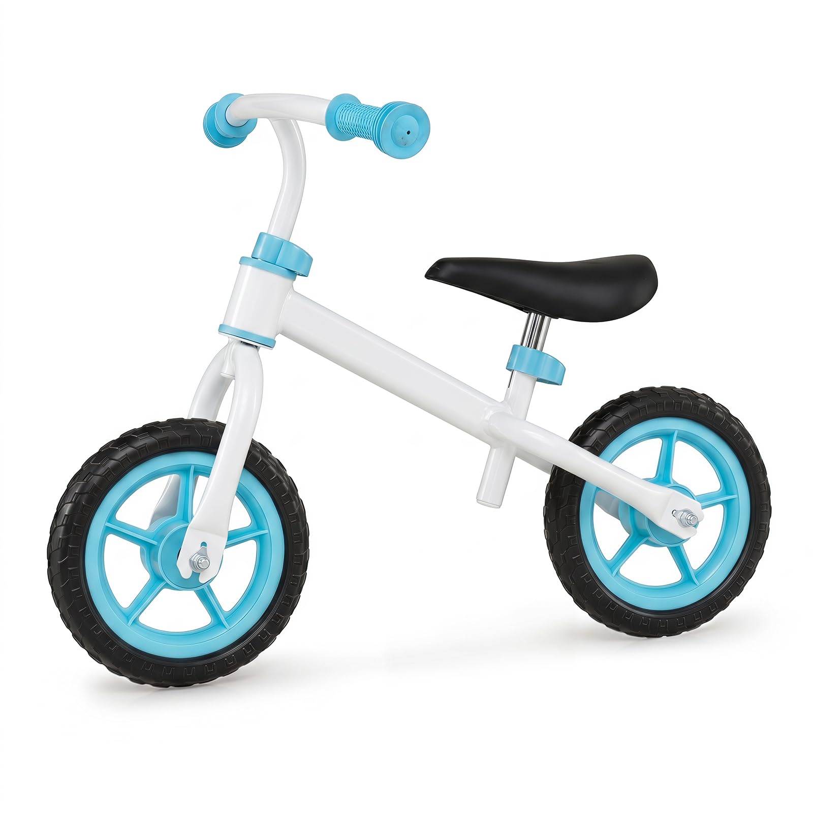 COSTWAY Bicicletta Equilibrio Senza Pedali per Bambini 3 Anni+ | Bici Senza Pedali con Manubrio e Sellino Regolabili in Altezza, Bicicletta Leggera con Telaio in Acciaio al Carbonio