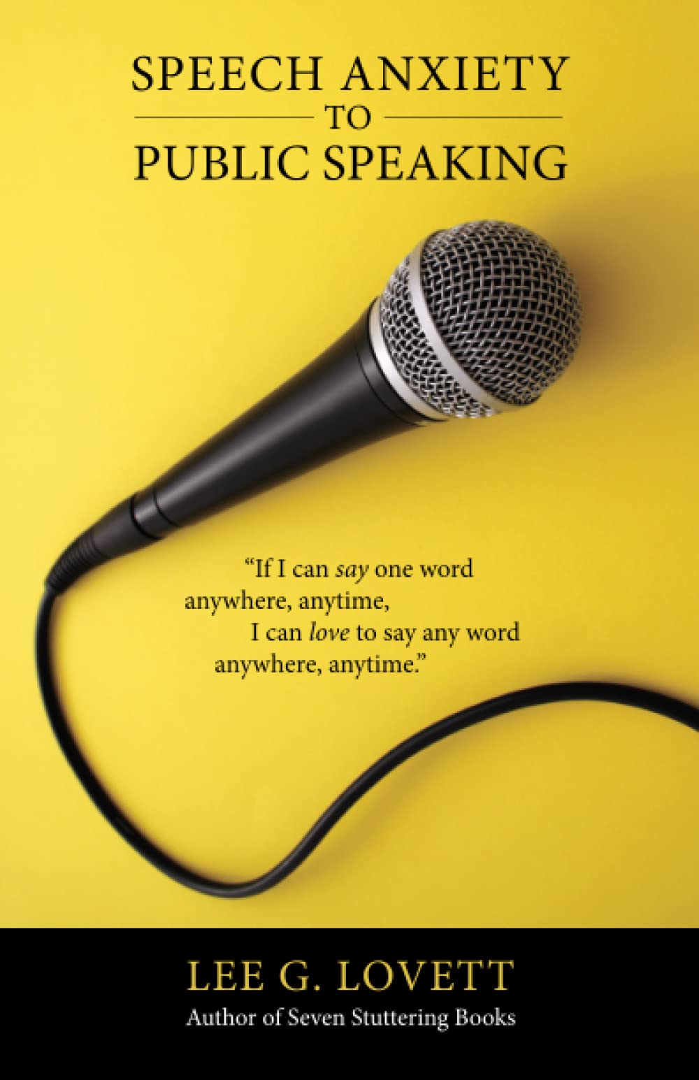 SPEECH ANXIETY TO PUBLIC SPEAKING