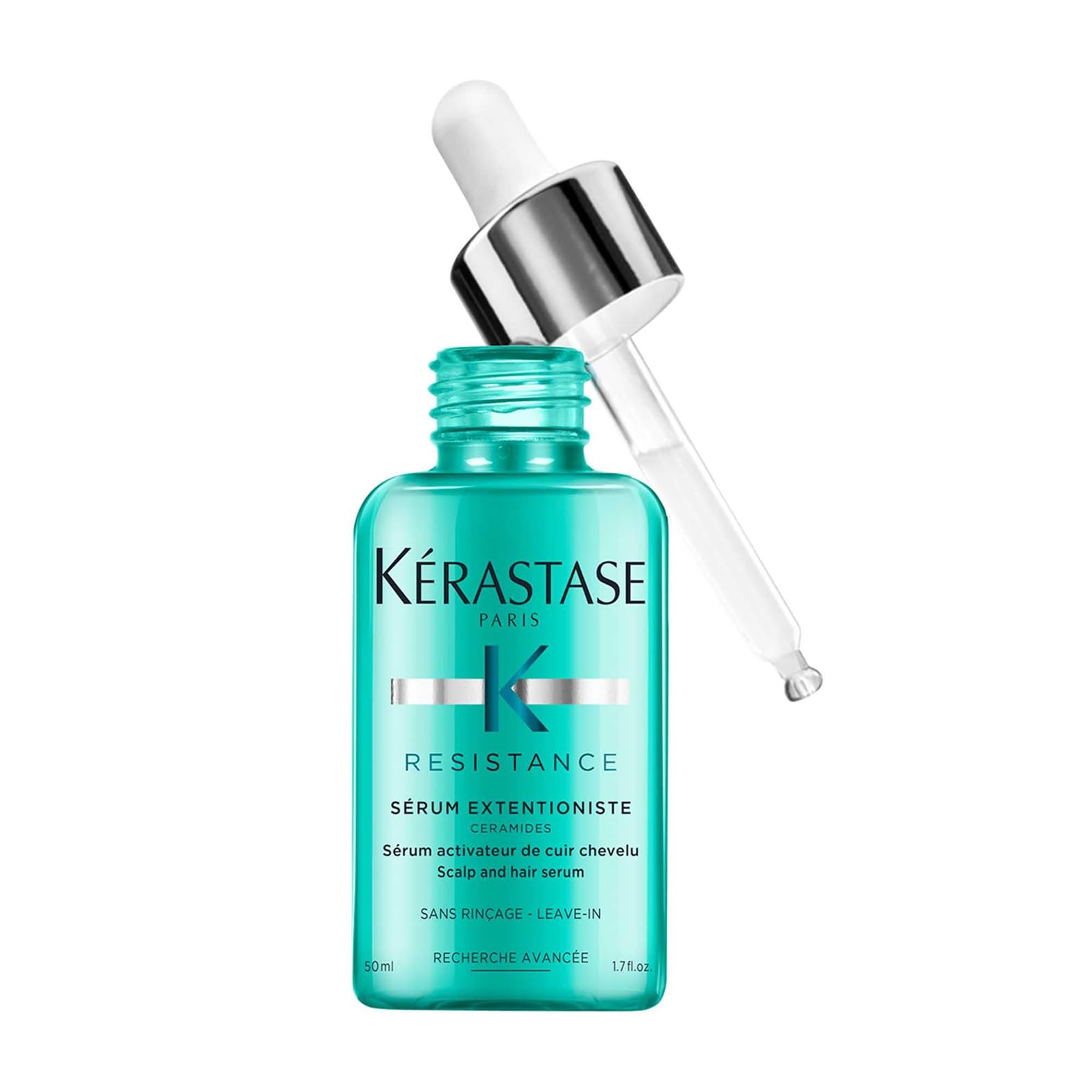 Kérastase, Résistance, Sérum Fortifiant Booster de Longueurs, Pour Cheveux Longs Abîmés, Sérum Extentioniste, 50 ml