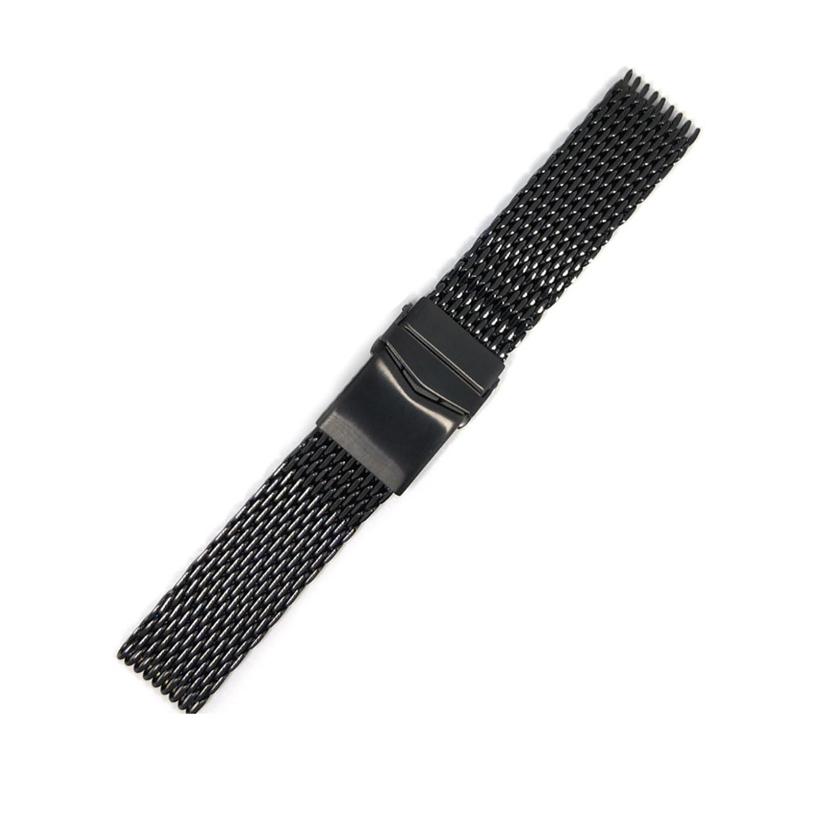 YGUK0J Siatkowy Pasek Ze Stali Nierdzewnej Zegarek Do Nurkowania Solidna Regulowana Klamra Bezpieczeństwa 18/20/22mm Akcesoria Do Bransoletki Mężczyźni Luksusowe