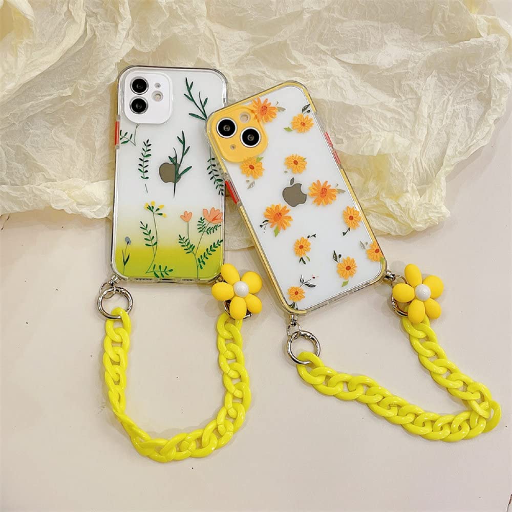 Custodia Per Donne Con Laccetto Custodia Per IPhone Con Diamanti E Fiori Bling - Glitter, TPU, Antiurto, Per IPhone 16 Pro Max E Altri Custodia IPhone - Foto 2