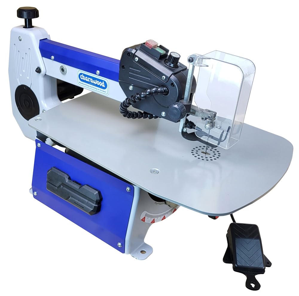 Charnwood SS18F 18" Variable Speed Scroll Saw with Foot Pedal Switch