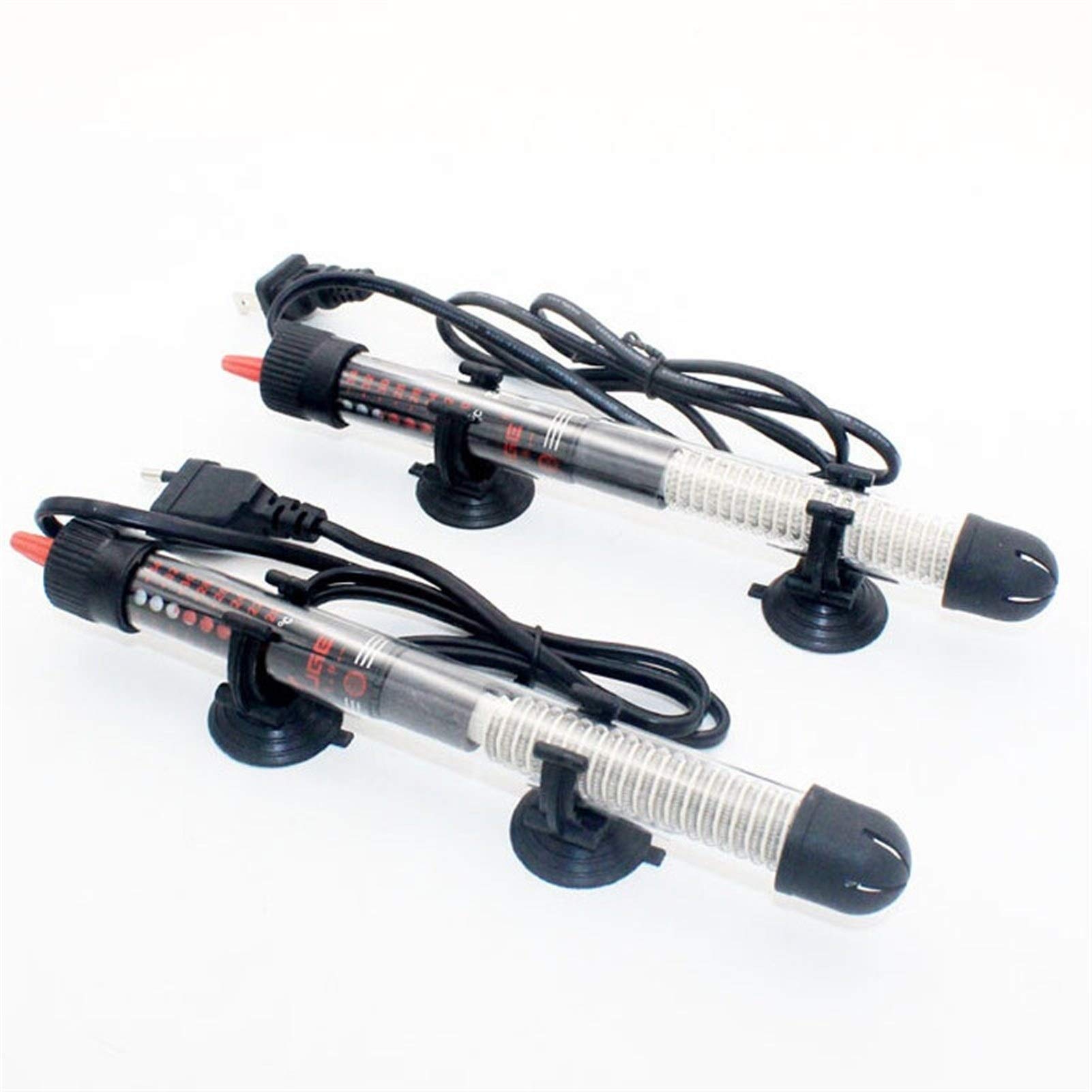 Riscaldatore per animali domestici Acquario riscaldamento asta regolabile riscaldamento dell'acqua Rod di temperatura costante controllo Fish Tank di calore ad acqua 25W / 50W / 100W / 200W / 300W