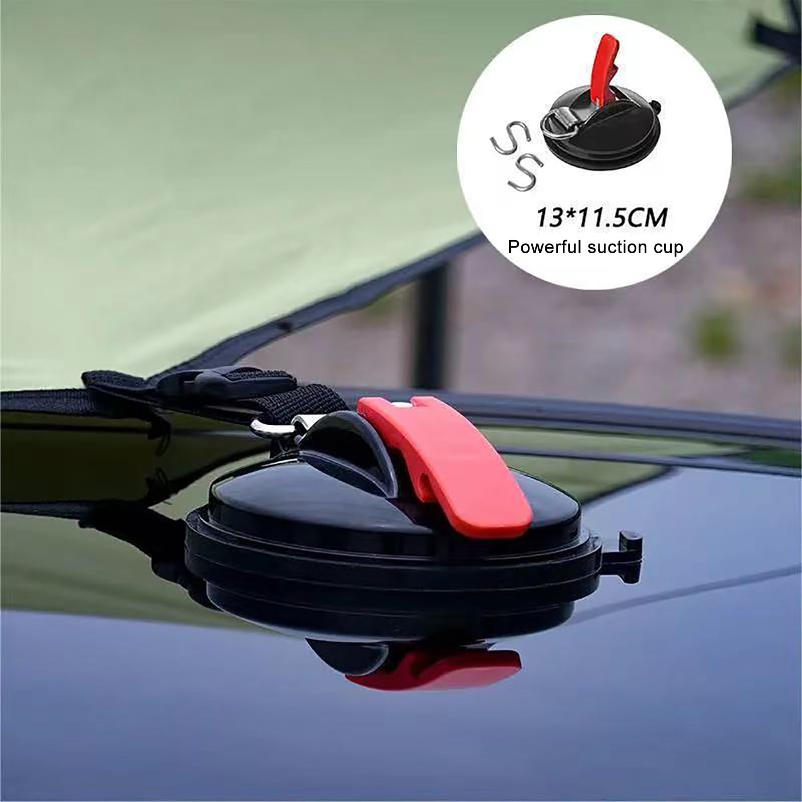Tendalino Camper Teli da Campeggio Esagonali, Tenda Versatile Tendalino per Auto in Tessuto Oxford Rivestito in Argento 210D per Attività All'aperto, 440 * 200 cm