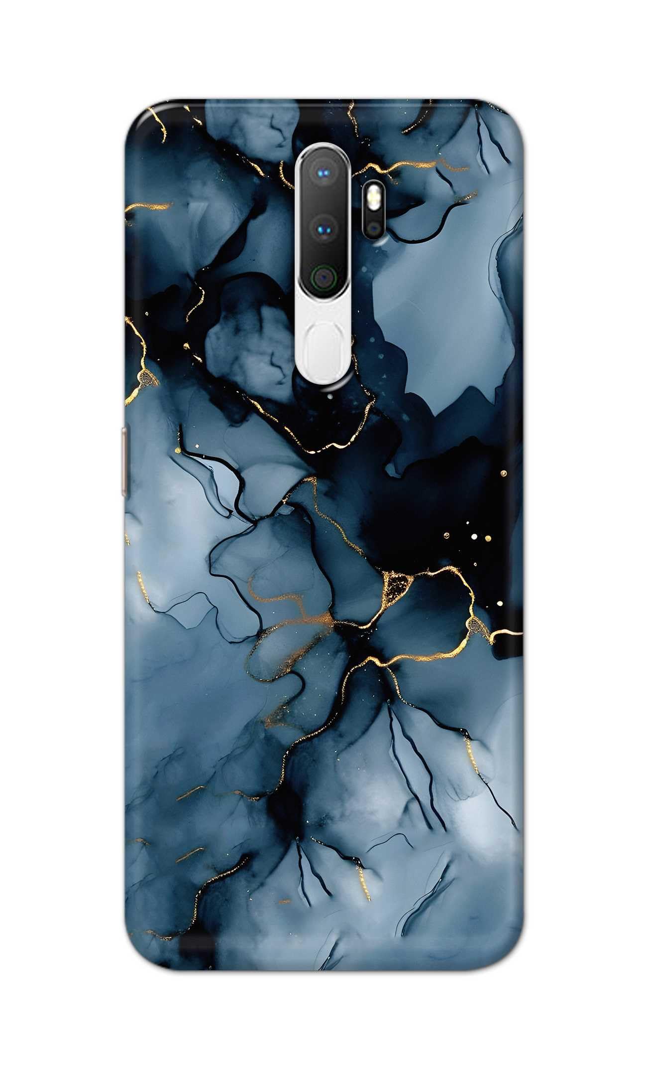 PRINTFIDAA® Printed Hard Back Cover for Oppo A9 2020 Back Cover (Marble Design) -280724(MD)