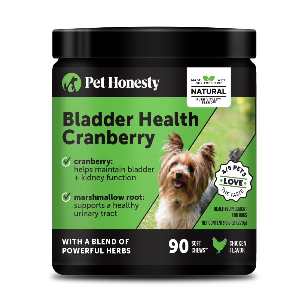 Cranberry for Dogs - Cranberry Pills for Dogs Bladder Support No More Dog Antibiotics - Dog UTI Treatment Food - Bladder Infection Relief Urinary Tract Health UT Incontinence, Immune System D Mannose