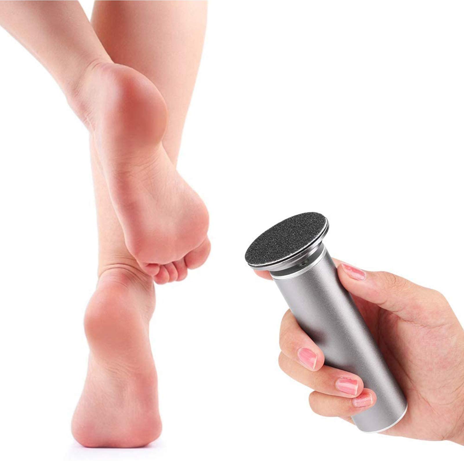 MIAOZHANG Raspa Piedi Elettrico Pedicure Professionale Portatile Rimozione del Callo Lima per Piede per Eliminare Duroni Calli Pelle Morta Cornea Cura della Pelle,B