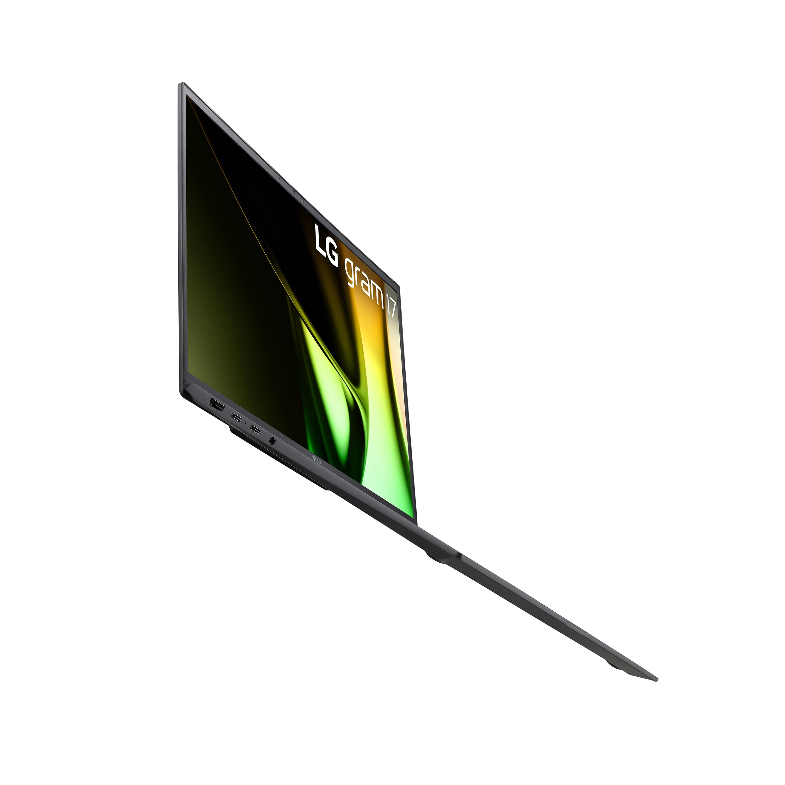 LG Gram 17 Zoll Laptop mit Intel Core Ultra 7, 32GB RAM, 2TB SSD, Windows 11, 16:10 IPS-Display, 17Z90S-G.AD7CG – Grau
