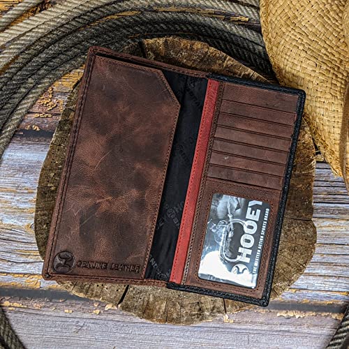Aztec Print Hooey Rodeo Wallet in Ivory/Red4