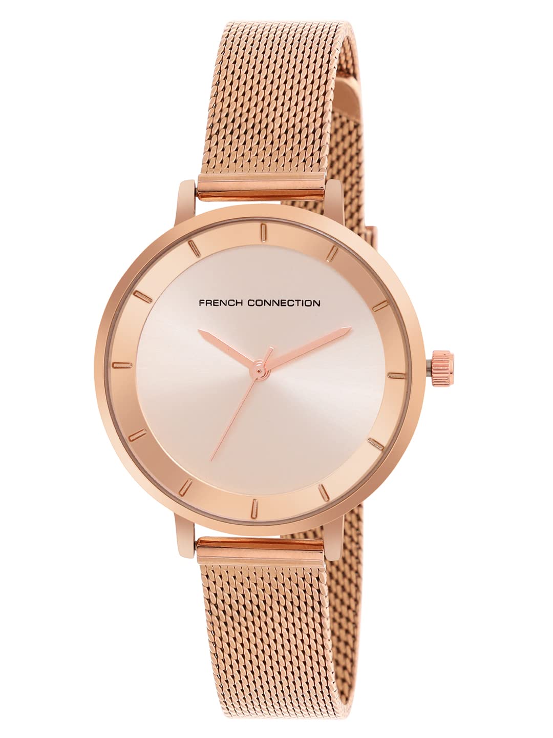 French Connection Analog Rose Gold Dial Womens Watch-FCN00016B (B0B2K1242R) Amazon Price History, Amazon Price Tracker
