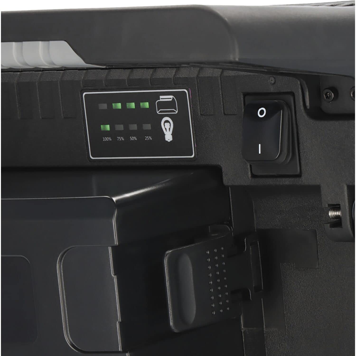 Brennenstuhl Professional Multi Battery Hybrid foco de trabajo LED 10050 MH (100W, 12500lm, IP55, compatible con baterías de 18V de 10 fabricantes diferentes, 5m, sin batería, Engineered in Germany)