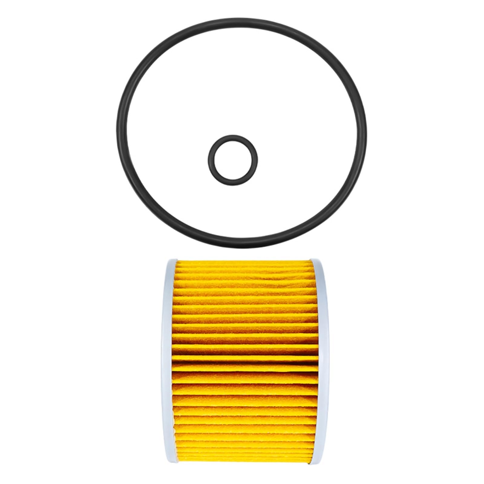 Motocyklowe Filtr Filtr oleju motocyklowego pasuje do Kawasaki ZZR250 ZZR1100 ZZR1200 Ninja 600R ZX400F ZX 550 600 750 1000 1100 ZX11 Filtr oleju(Yellow-4 pcs)