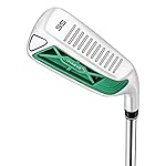 MAZEL Wedge - Golf Pitching & Chipper Wedge,Right/Left Handed,35,45,55,60 Degree for Men & Women,Improve Your Short Game (Stainless Steel (2025 Model,Green Head), Regular, 55, Degrees, Right)