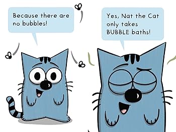 Amazon.com: Nat the Cat Takes a Bath: Ready-to-Read Pre