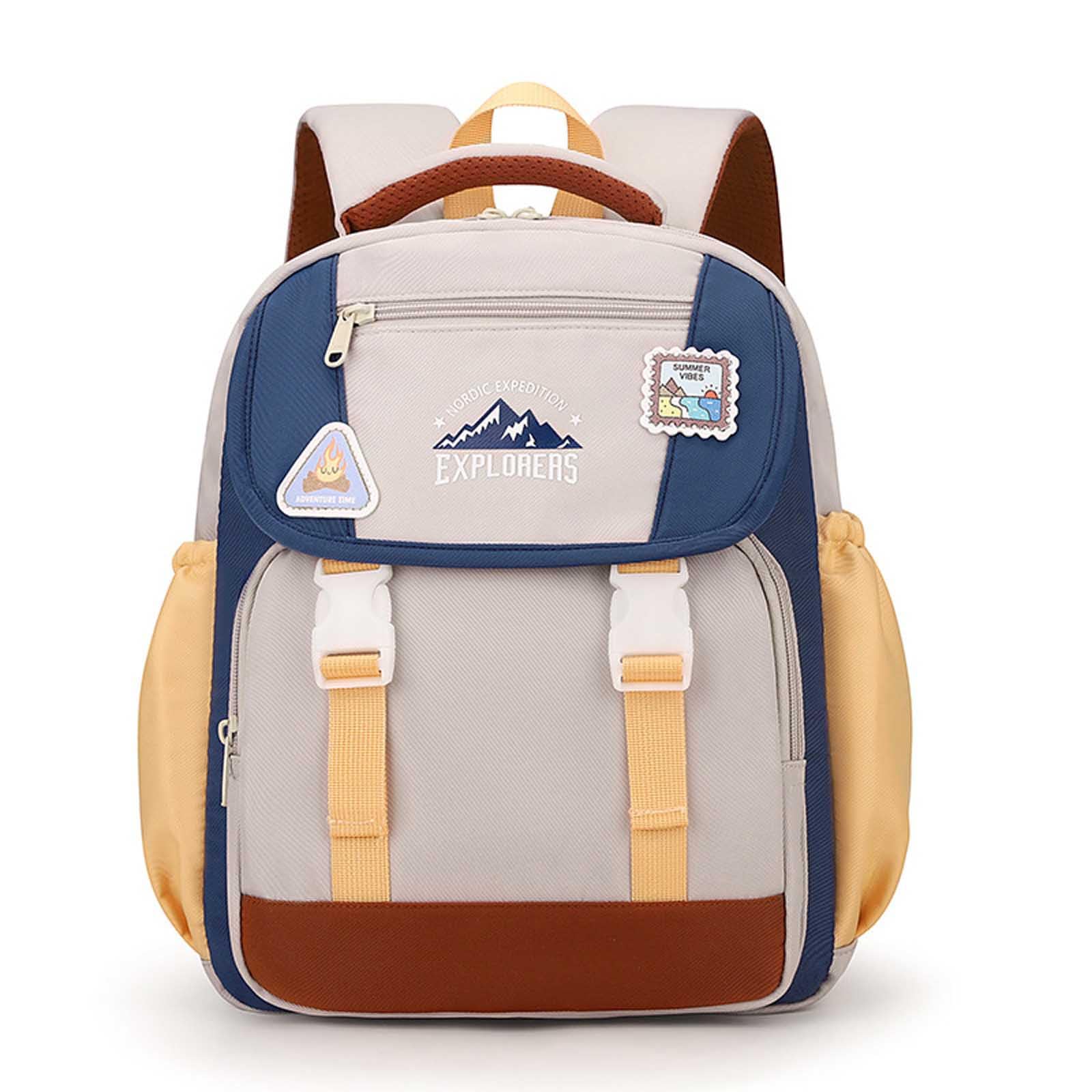 Zaino Scuola Elementare Bambina, Zainetto Bambino Leggero, Zaino per Bambini per Viaggi scolastici, Leggero e Resistente, con comode tracolle per Ragazzi e Ragazze.