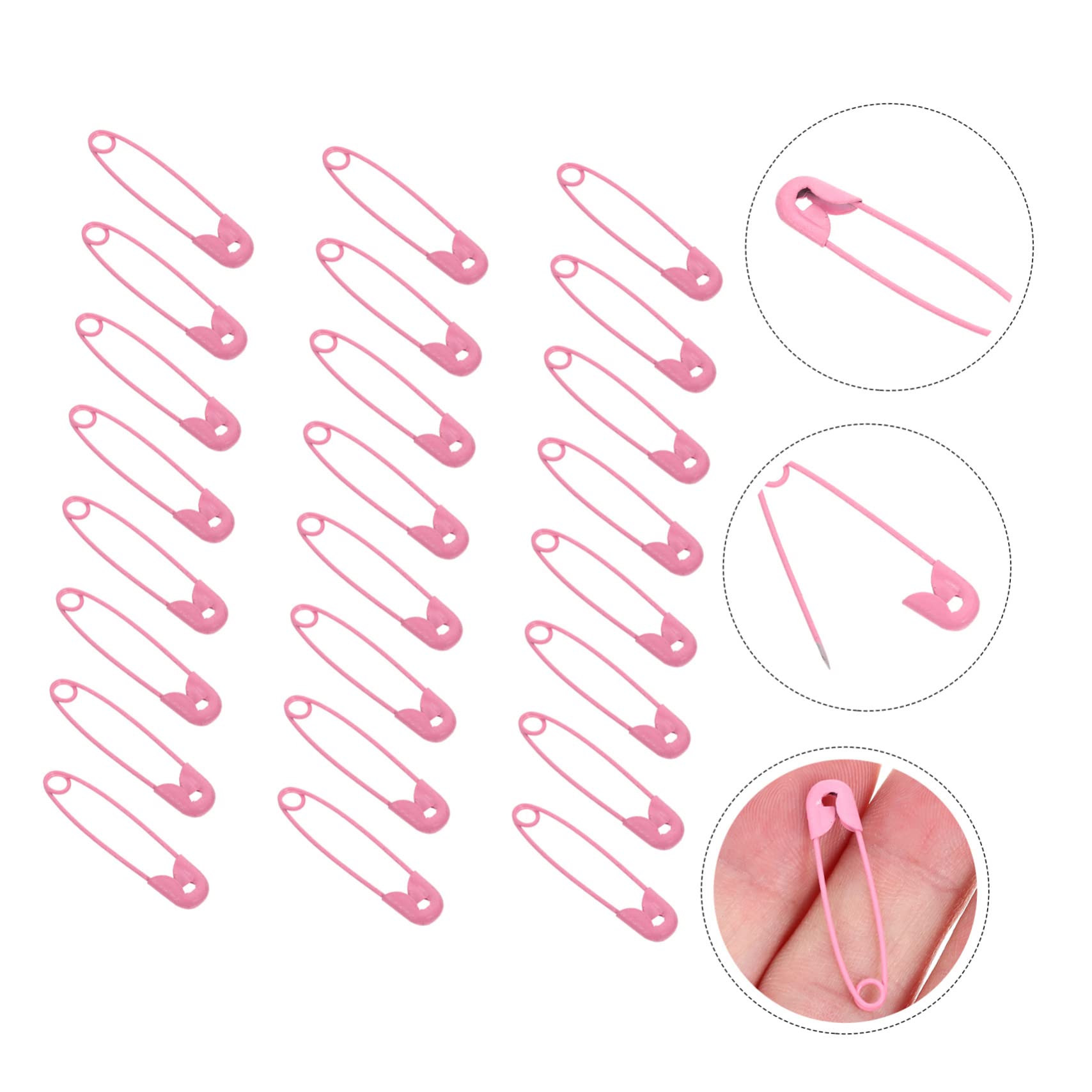 5 Sets Reisefreundliche Sicherheitsnadel-Clips Zum Nähen Von Schmuck. Personalisieren Sie Ihren Stil. Handgefertigte Brosche 100 Stück * 5