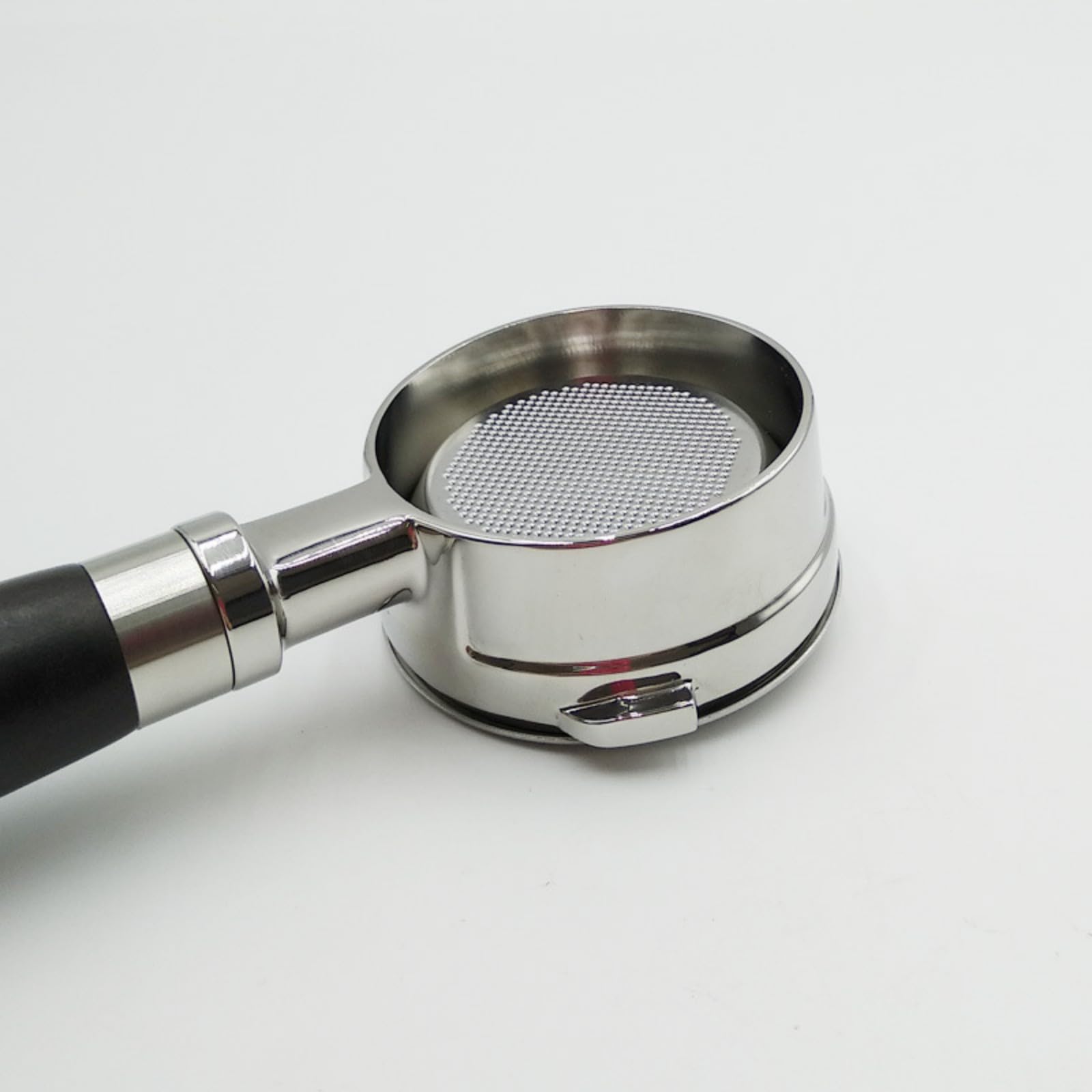 58 mm Siebträger für Kaffeemaschinen mit ergonomischem Holzgriff und abnehmbarem Edelstahlfilter, Espressokocher Teil Kaffee-Zubehör