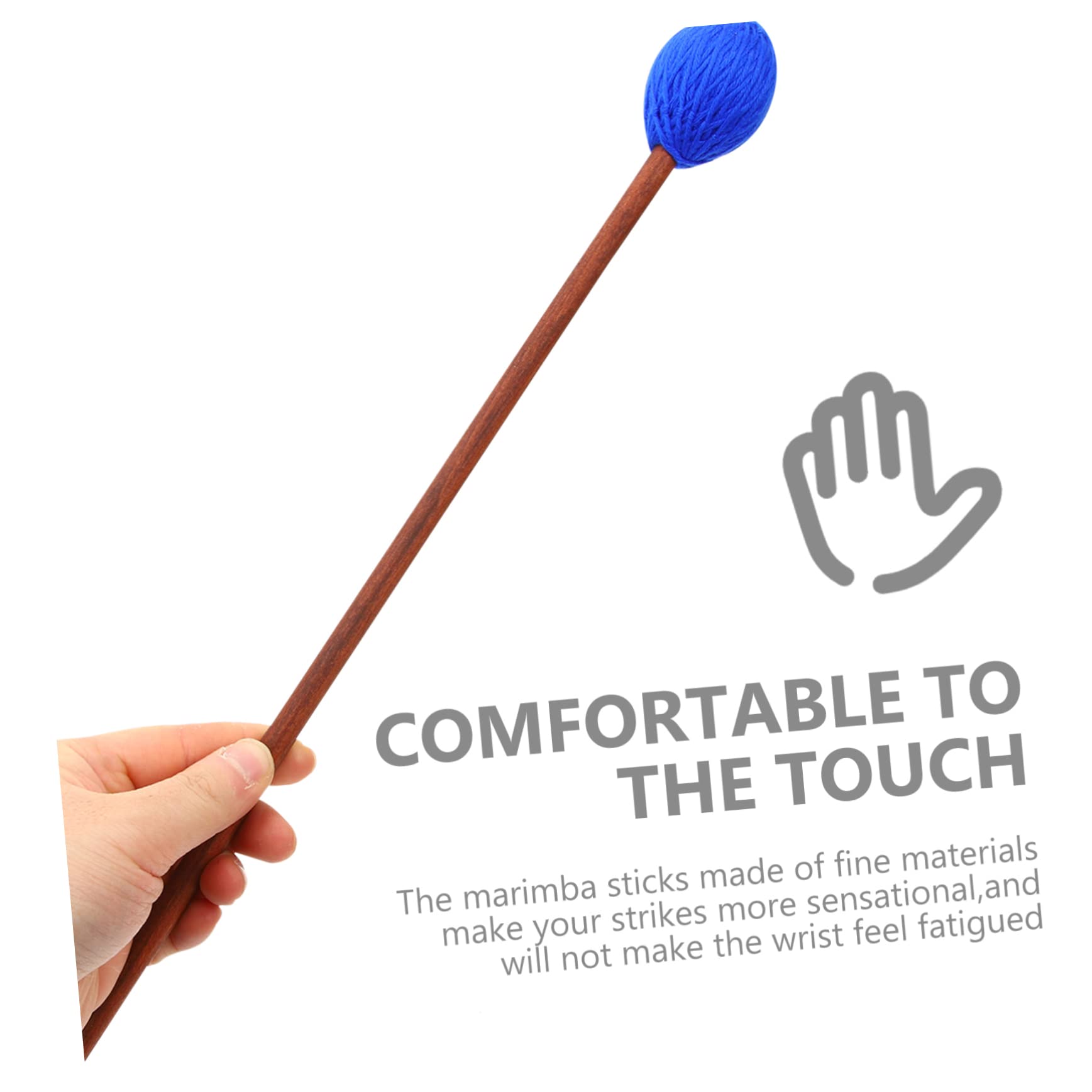 VICASKY 10piezas Mallets De Percusión Para Marimba y De Lengua De Mango De Accesorios Para Instrumentos De Percusión Color Aleatorio