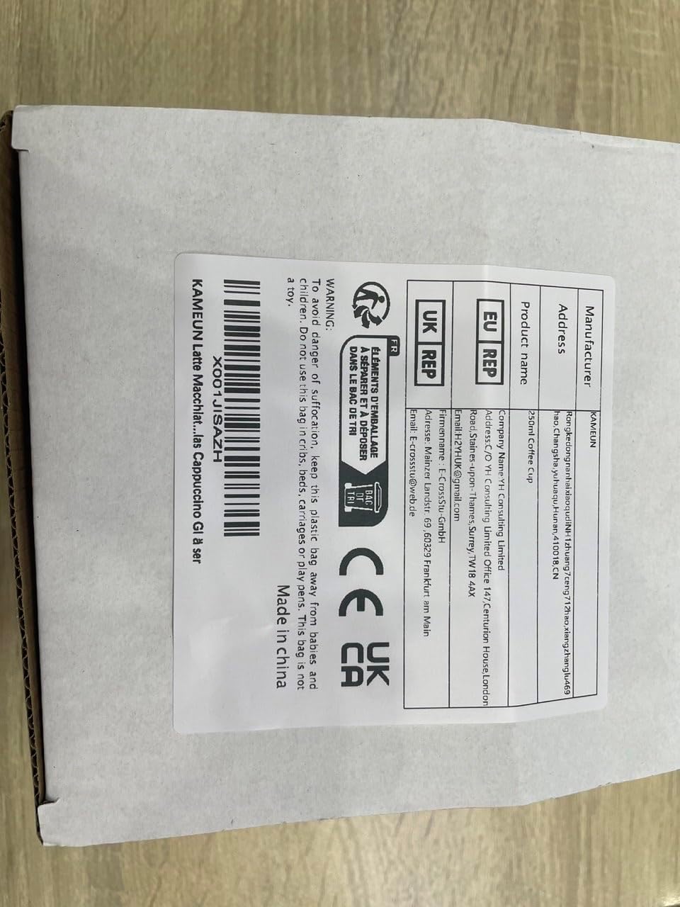 KAMEUN 250ml Latte Glasses, Double Walled Glass Coffee Mugs, Cappuccino Macchiato Cups Set of 2, Borosilicate Heat Resistant Cup for Espresso Tea Bag Beverage Milk Juice Ice Cream - 250ML 8 61zGeSpATWL. AC SL1280