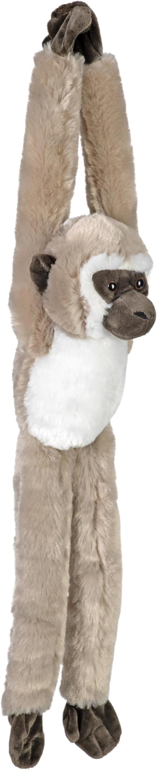Wild Republic Hanging Monkey Green Meerkat, Hanging Monkey, Cuddly Toy Monkey as a Gift for Children, Ecological Cuddly Toy Made of Plush, Filling Made of Recycled Water Bottles, 50 cm