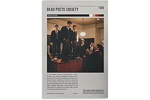 DISHIMAN Dead Poets Society Poster, All Of Us Are Dead Poster Canvas...
