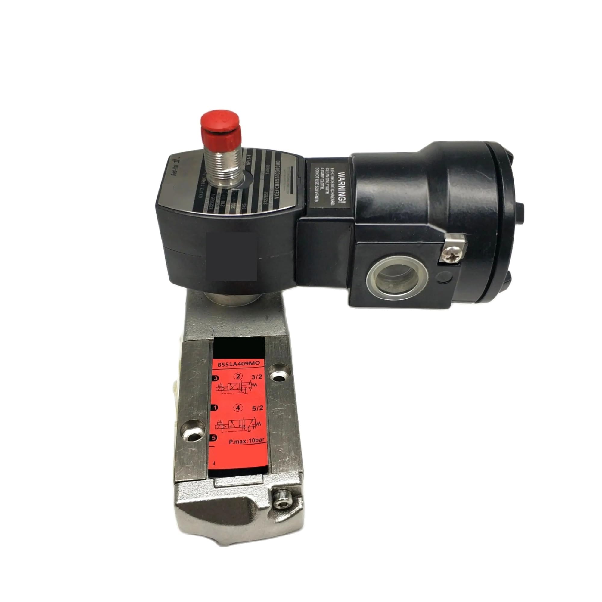 QRUYHBAJU 8551B401 VCEFCM8551B401MO G1/4 Single Solenoid 8551Series Solenoid Valve(AC110V)