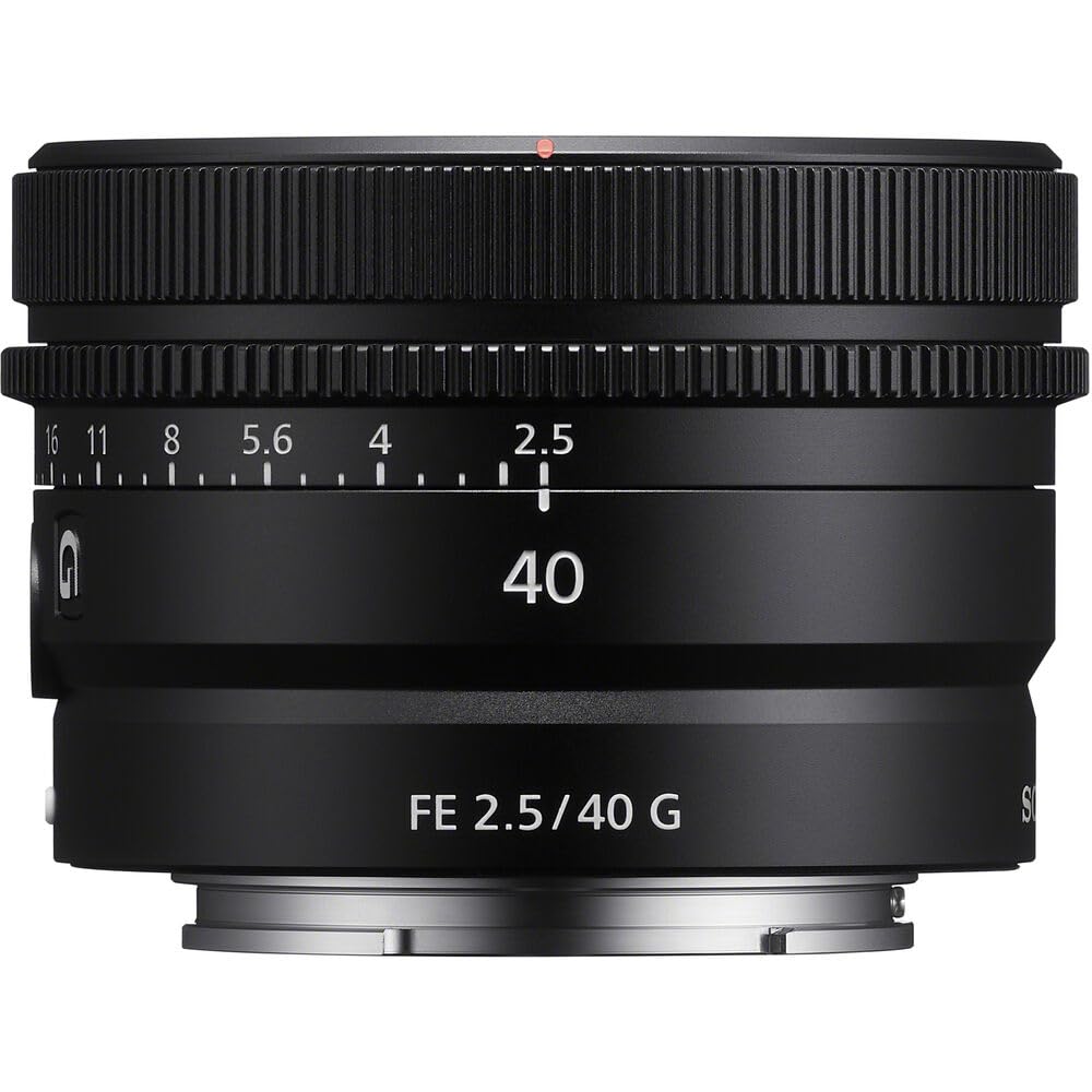Amazon.com : Sony FE 40mm f/2.5 G Full Frame Ultra Compact Prime