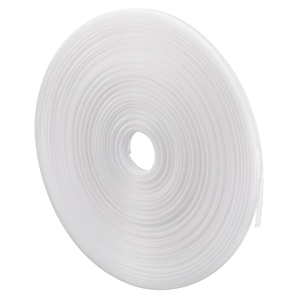 GORGECRAFT 45m Polyester Boning for Sewing 6mm Through High Density Polyester Corset Boning for Sewing Garment Accessories Bra Boning Tool for Corsets Bridal Gowns Evening Gowns Lingerie Hats