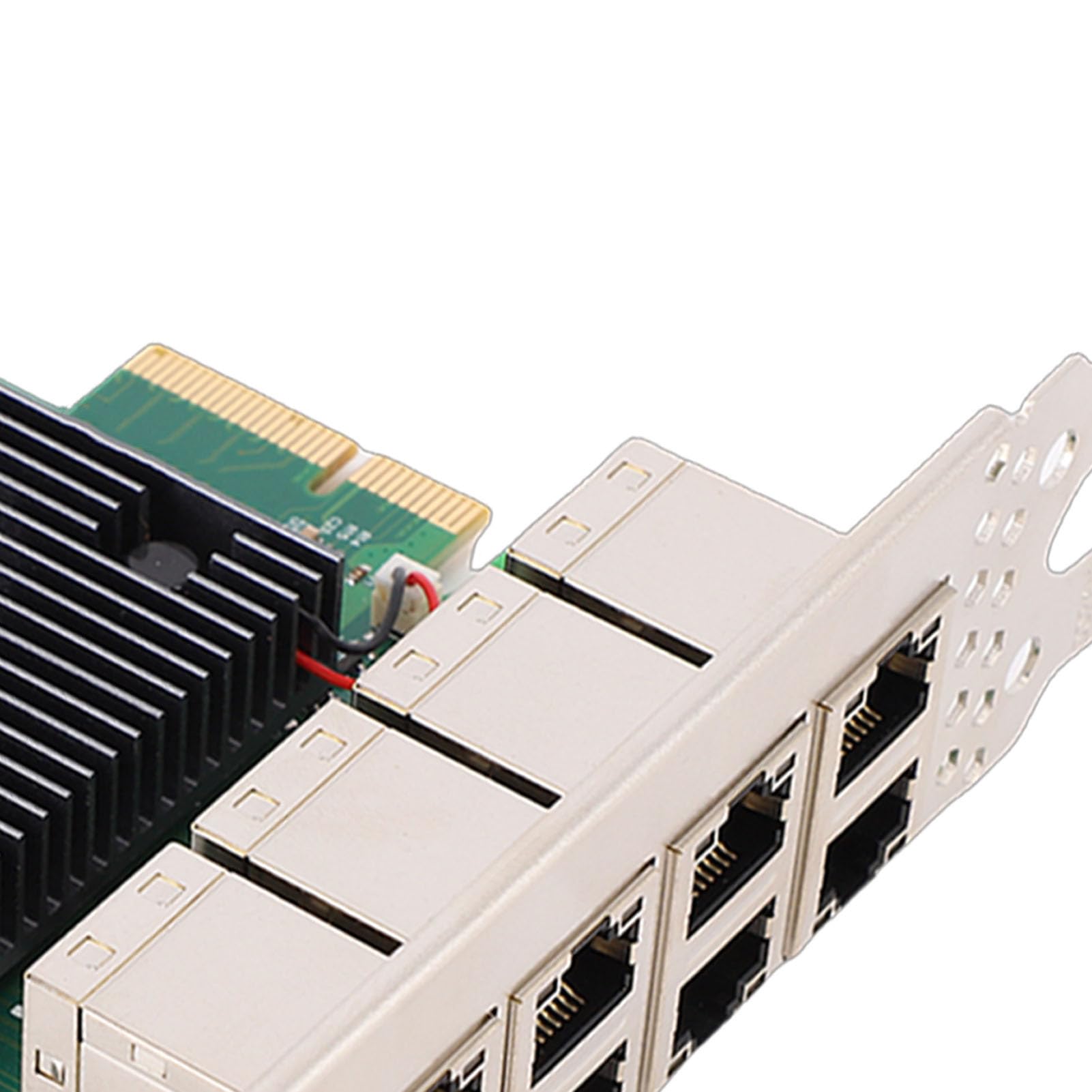 Zunate Karta Adaptera Sieci Ethernet Efektywne Odprowadzanie Ciepła 8 Portów Gigabit PCI Express dla Serwerów Urządzenia do Gier Stacje Robocze