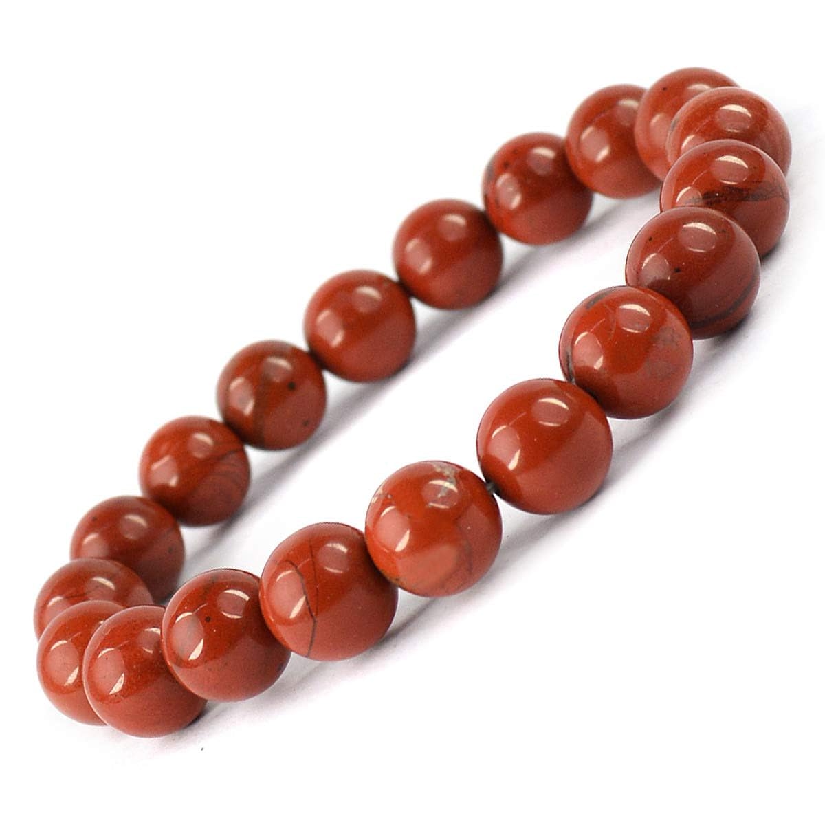 A1 GEMS & CRYSTALS Natural Red Jasper Bracelet 8 mm Crystal Stone Bracelet Round Shape for Reiki Healing and Crystal Healing Stones (Color : Red) (B0CVRXM477) Amazon Price History, Amazon Price Tracker