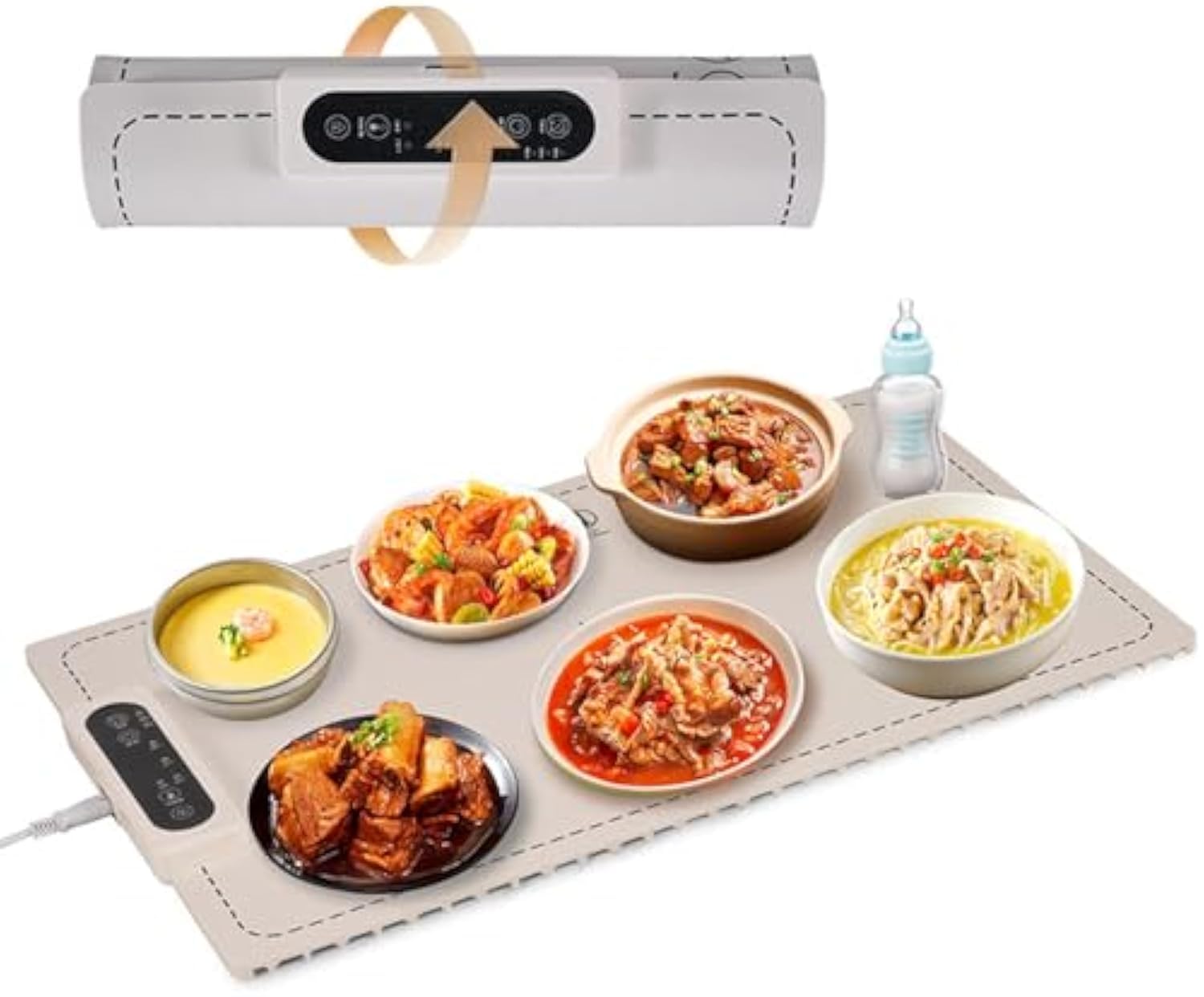 Amazon | DeeRace 【2024新登場・日本対応】食品保温プレート 電気保温
