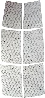 Almohadilla de tracción antideslizante de 6 hojas para tabla de surf, longboards, almohadilla antideslizante para tabla de surf, almohadillas de tracción antideslizantes