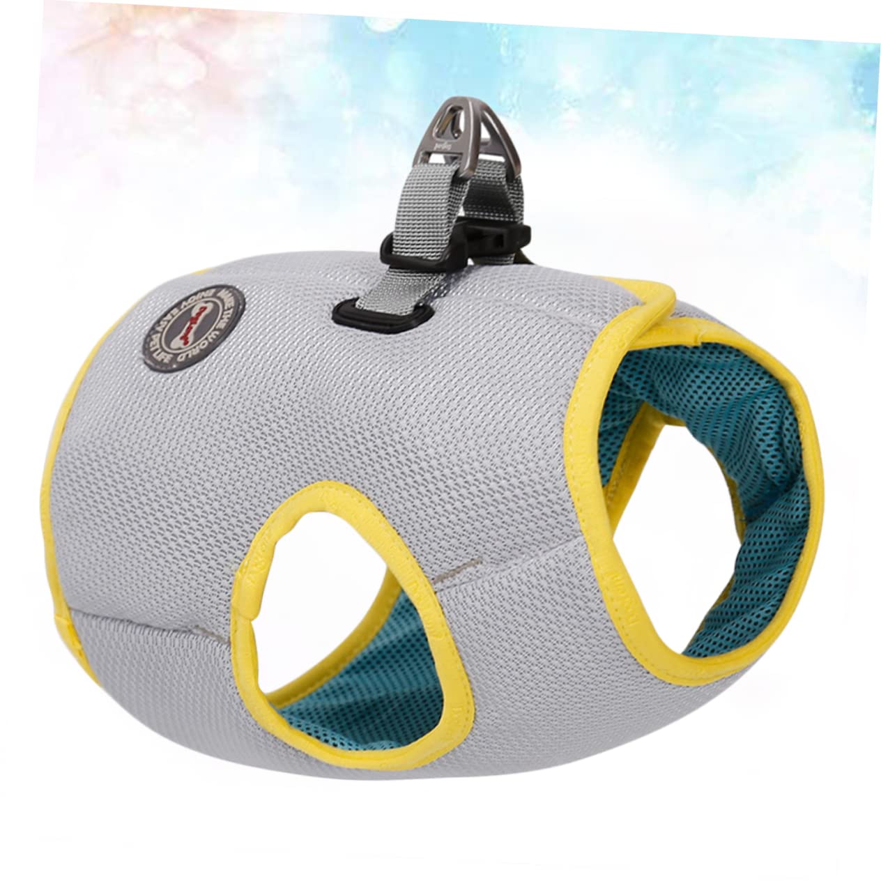 BESPORTBLE 2pezzi Gilet Rinfrescante Per Pet Cooling Traspirante Per Attività Esterne Design Per Facile Indossare e Rimuovere Xs