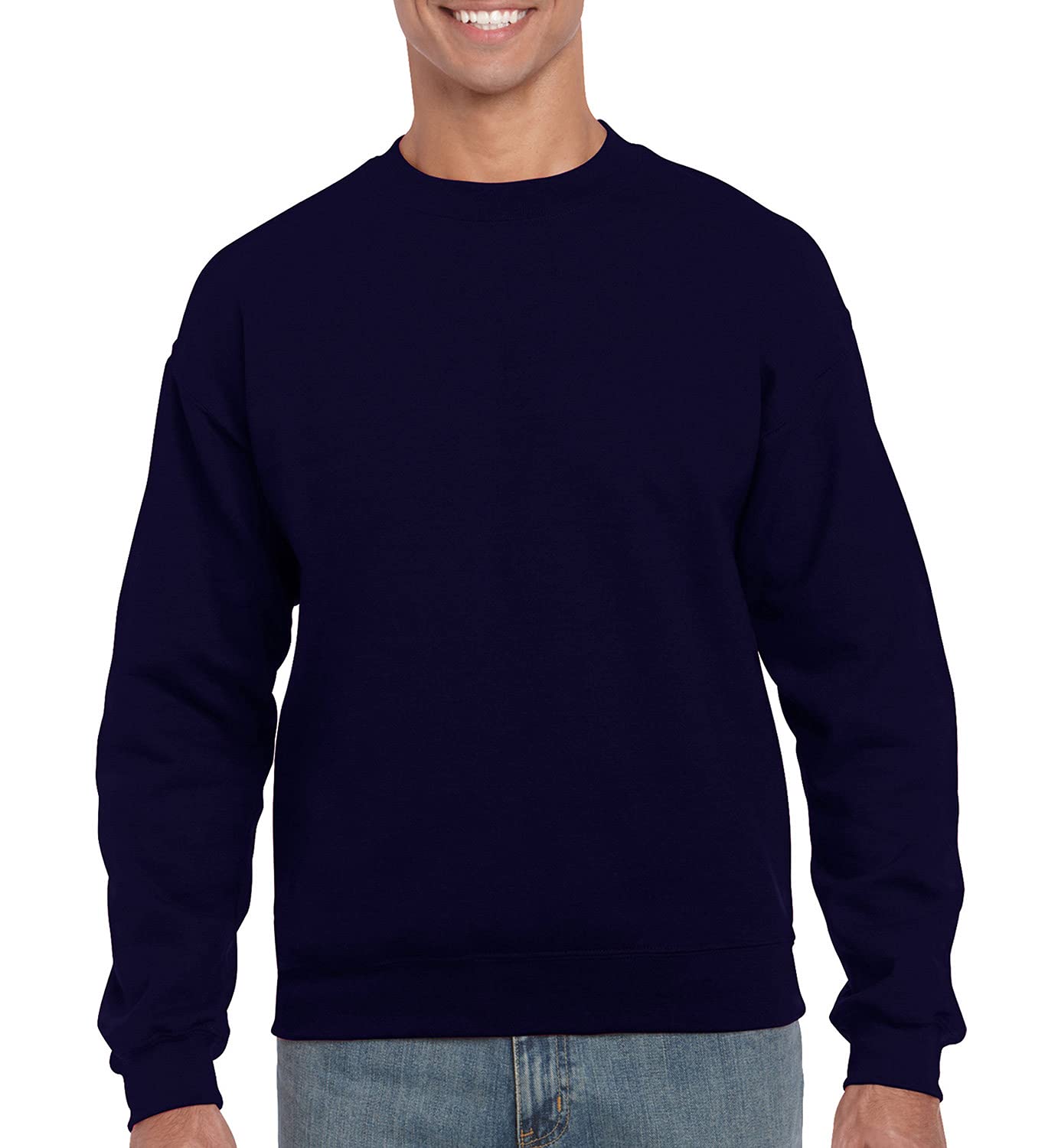 Gildan Men's Sweatshirt - Blue - XXXXX-Large