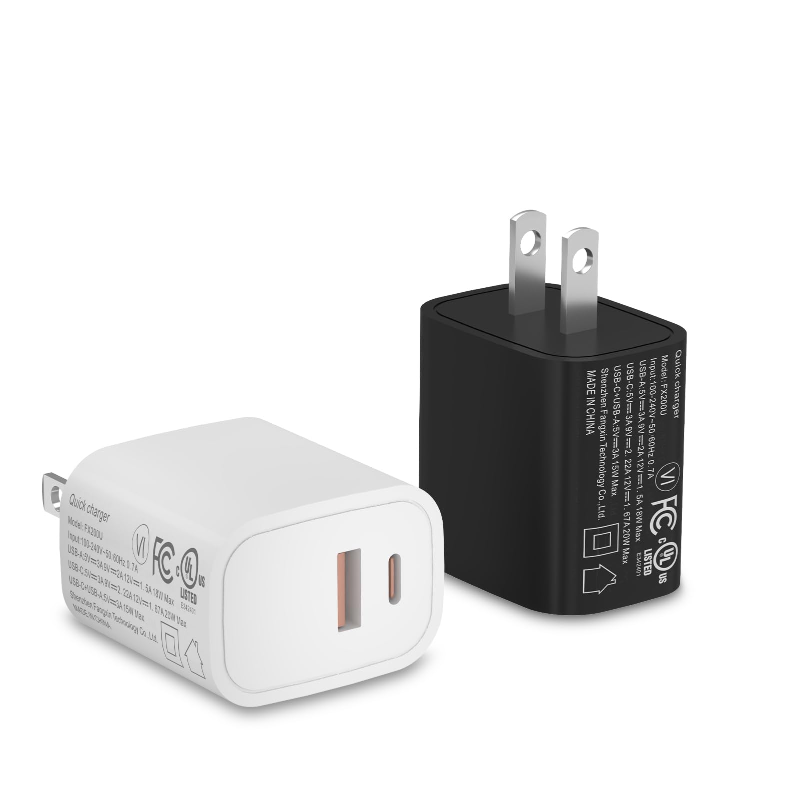 Amazon.com: 20W Type C Fast Charger with 2 Ports for Samsung