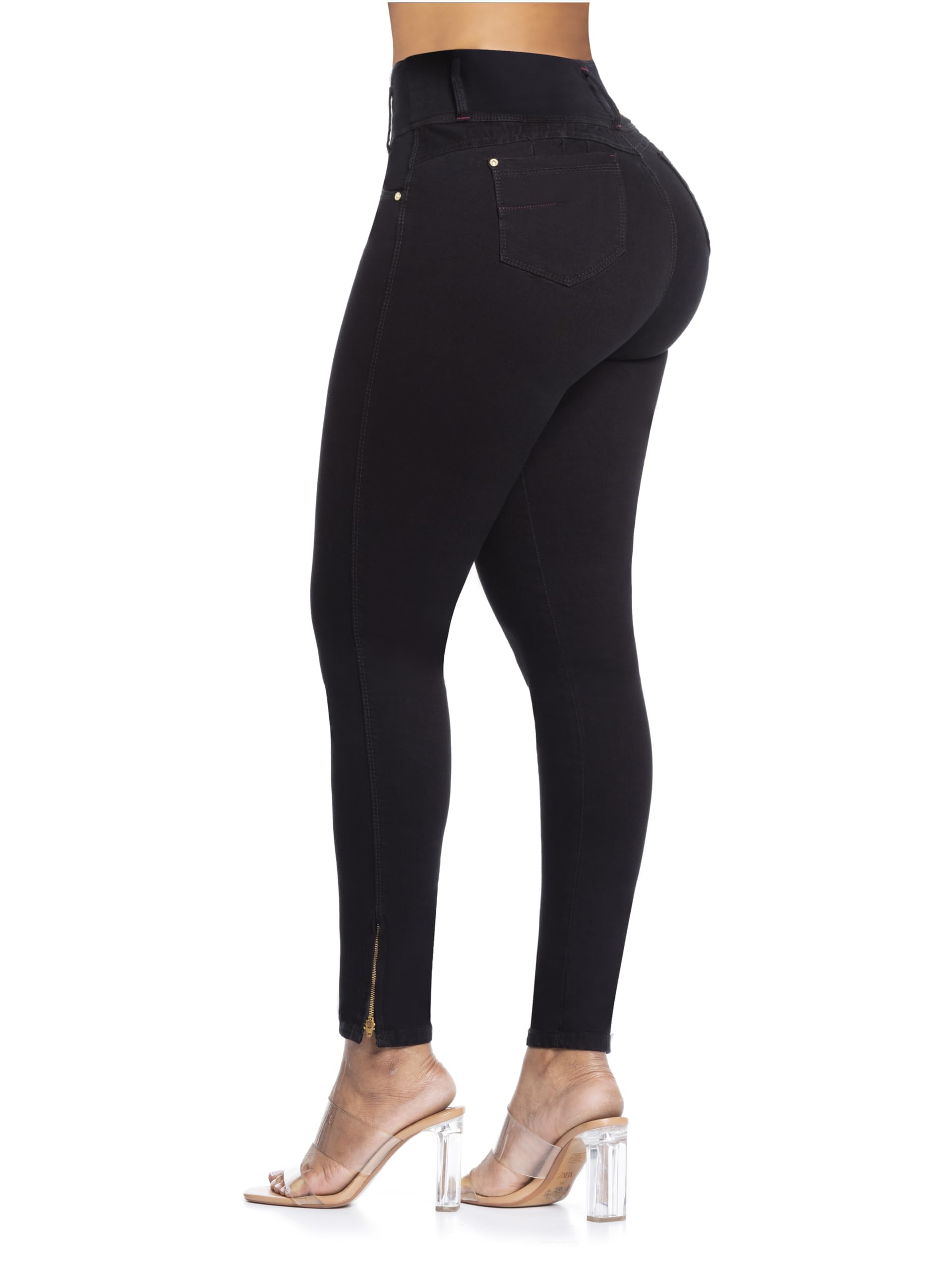 LT.ROSE High Waisted Jeans | Pantalones Colombianos Levanta cola | Colombian Jeans | Butt Lifting Jeans for Women