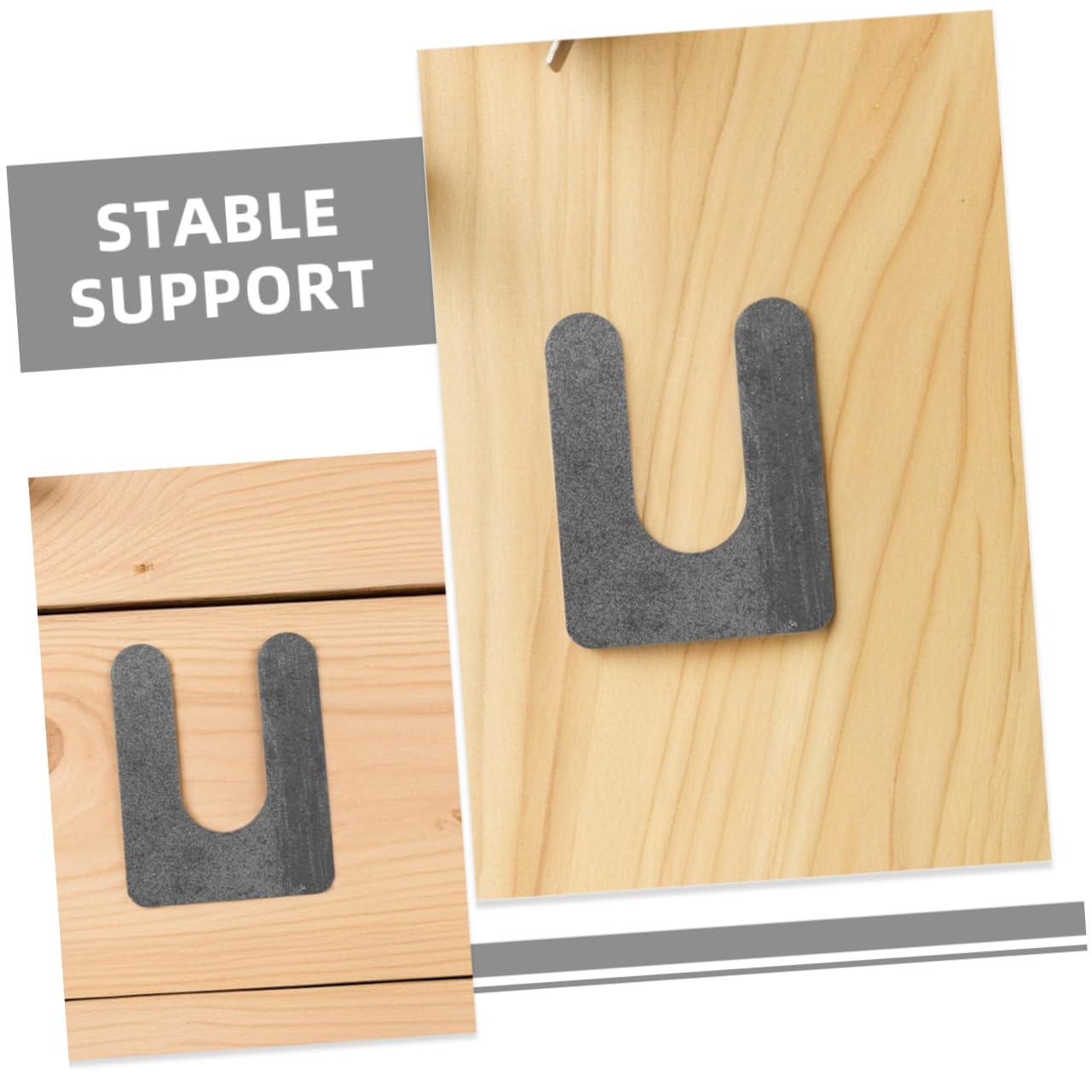 PRETYZOOM 2pcs Automotive U-Shaped Leveling Pads for Car Jack Alignment Shims for Precise Height Adjustment for Hydraulic Lift Platforms and Leveling
