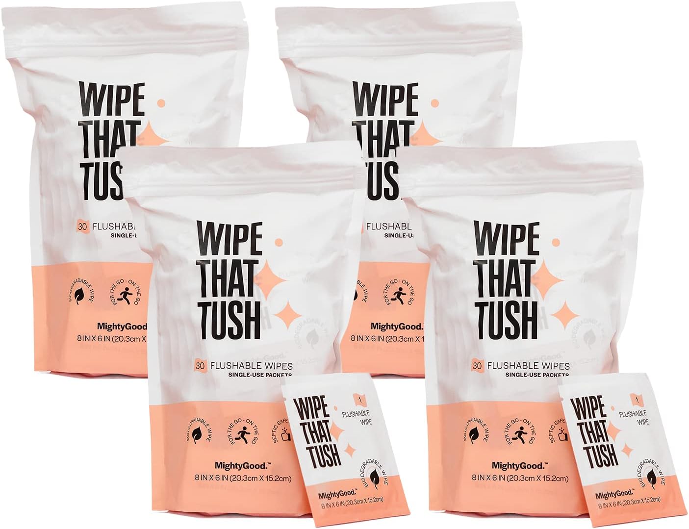 Amazon.com: 400 Pcs Butt Wet Wipes for Women Individually Wrapped ...