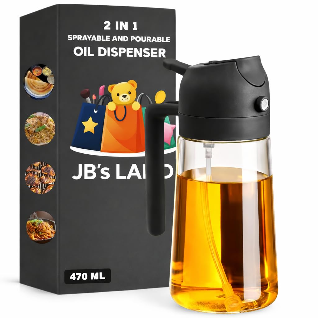 2 in 1 Oil Dispenser and Sprayer, 470ml @ ₹167.