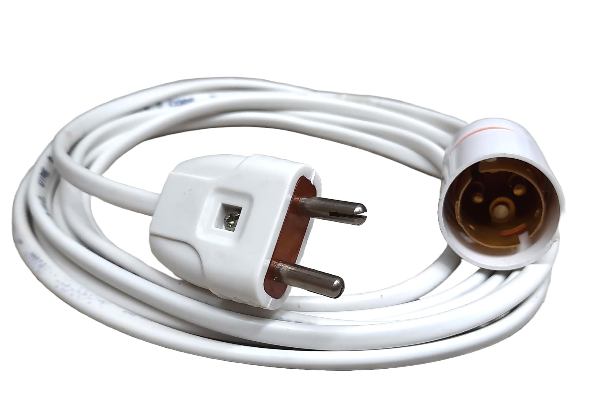 B22 Bulb Holder with 2 Pin Plug for Lamp Hanging/Decorations Indoor/Outdoor/Traveling/Diwali/Christmas/Home/Offices with 2 Core 1mm ISI Flexible Wire (3 Meter)-image-0
