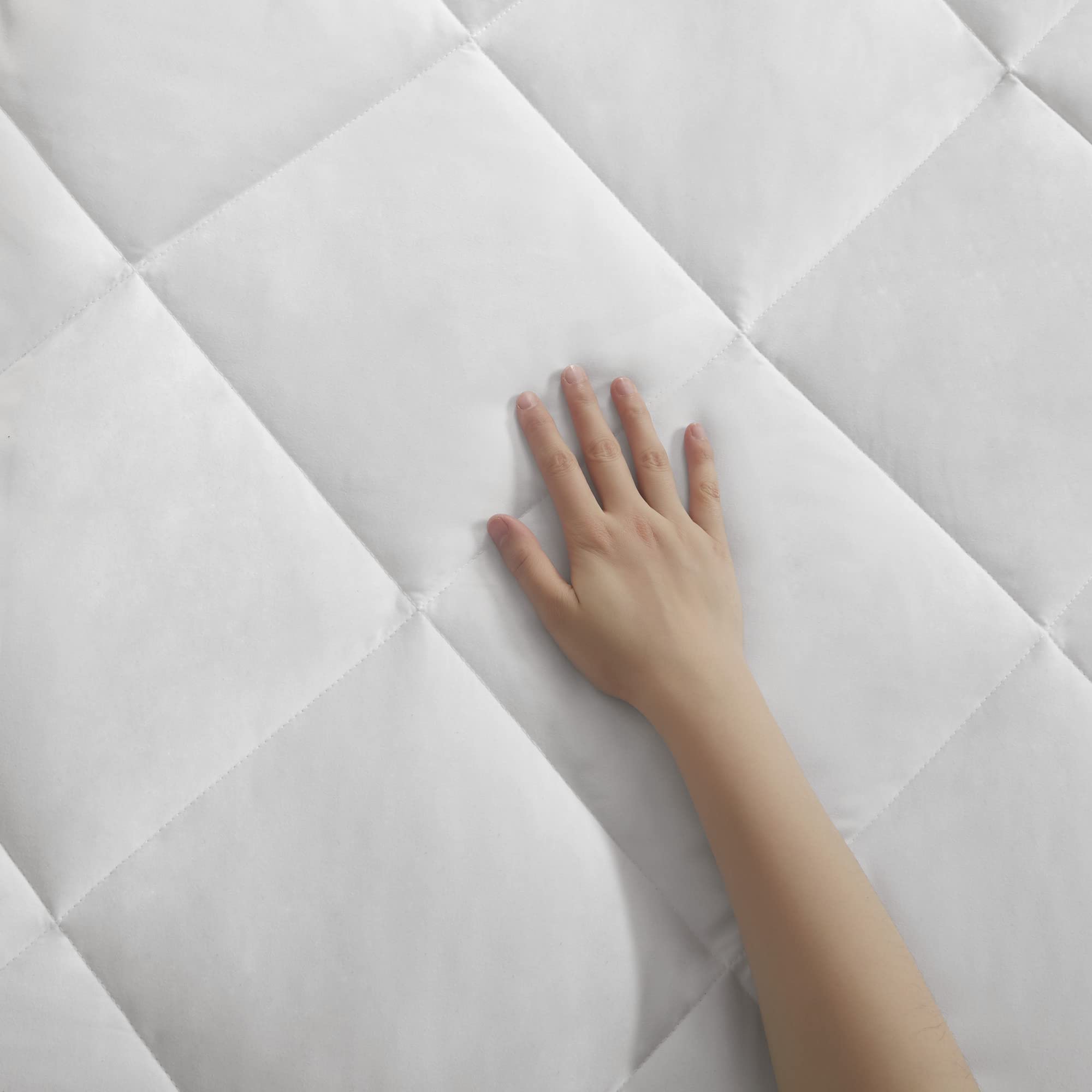 Sleep Philosophy HeiQ Temperature Regulating Mattress Pad, Waterproof