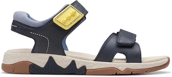 Clarks Unisex-Child Spiney Step Flat Sandal