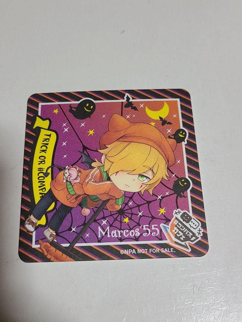 Amazon｜コンパスカフェ ハロウィン コースター マルコス